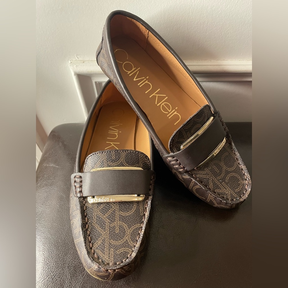 New!!! Never worn Calvin Klein loafers.
